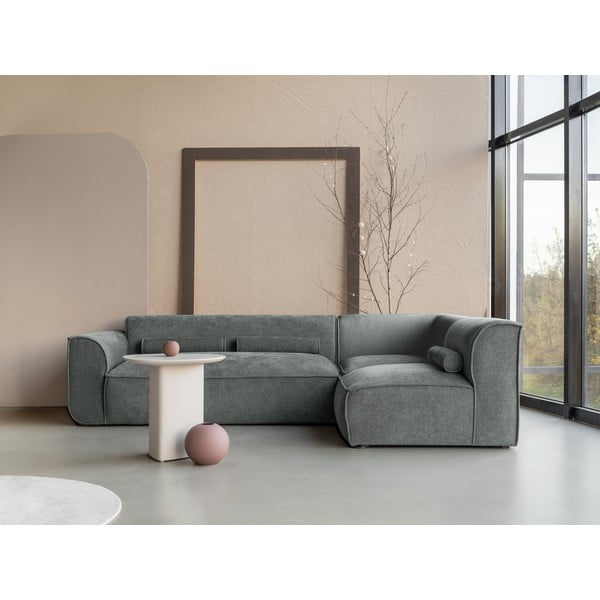 Világoszöld sarokkanapé (jobb oldali) Flex Felix – Miuform-image-1