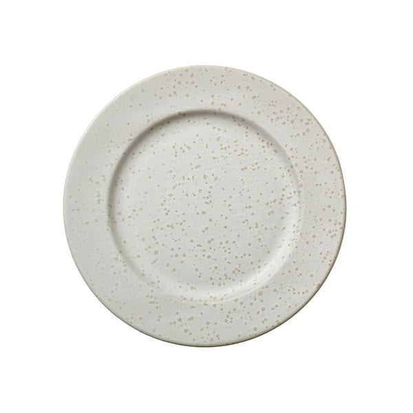 Basics Matte Cream krémszínű agyagkerámia tányér, ⌀ 27 cm - Bitz