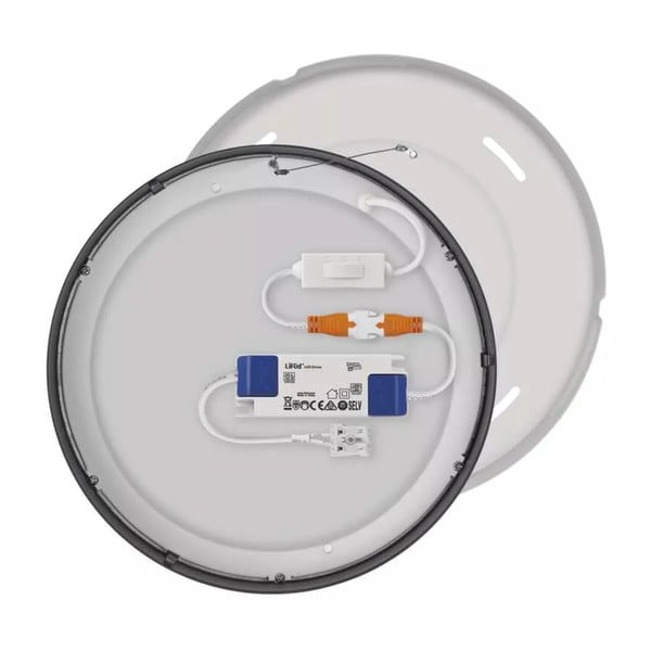 Matt fekete LED mennyezeti lámpa Nexxo – EMOS-image-2