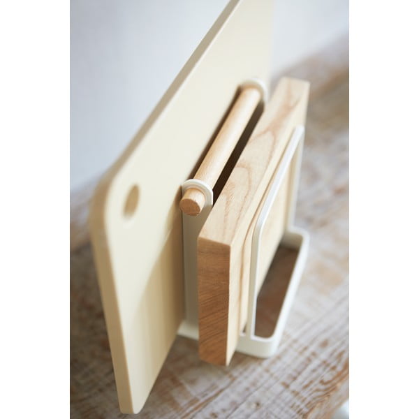 Tosca fehér vágódeszkatartó állvány - YAMAZAKI-image-3