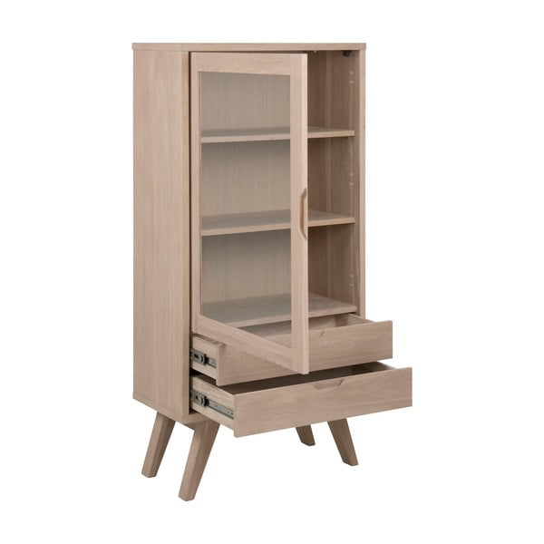 Tálalószekrény tölgyfa dekorral 72x145 cm A-Line - Actona-image-3