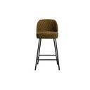 Bronzszínű bársony bárszék (ülésmagasság 64 cm) Vogue – WOOOD