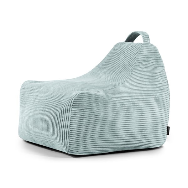 Mentazöld kordbársony gyerek babzsákfotel Game Amuse – SLOWDOWN