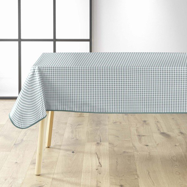 Lemosható asztalterítő 160x160 cm Mini Vichy – douceur d'intérieur-image-1