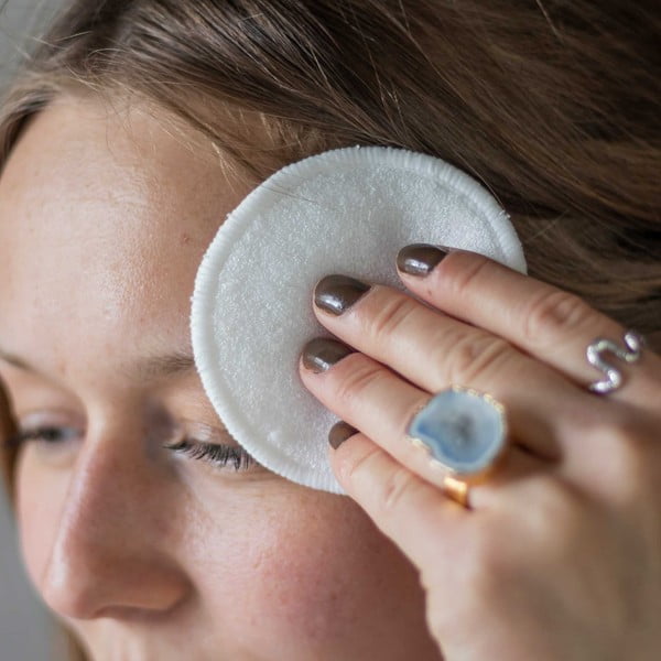 Sminkeltávolító vattakorong készlet 10 db-os Clean - Mette Ditmer Denmark-image-4