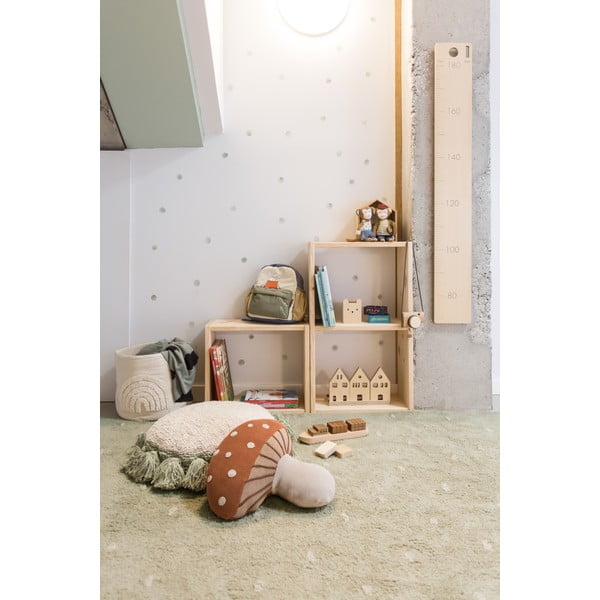 Világoszöld mosható kézi szövésű pamut szőnyeg 140x200 cm Woods Symphony Olive – Lorena Canals-image-4