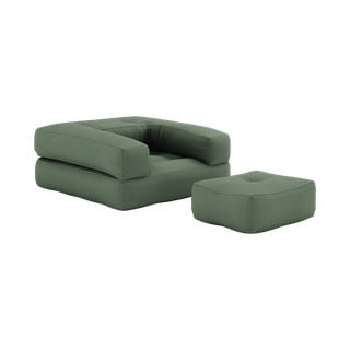 Cube Olive Green variálható fotel - Karup Design