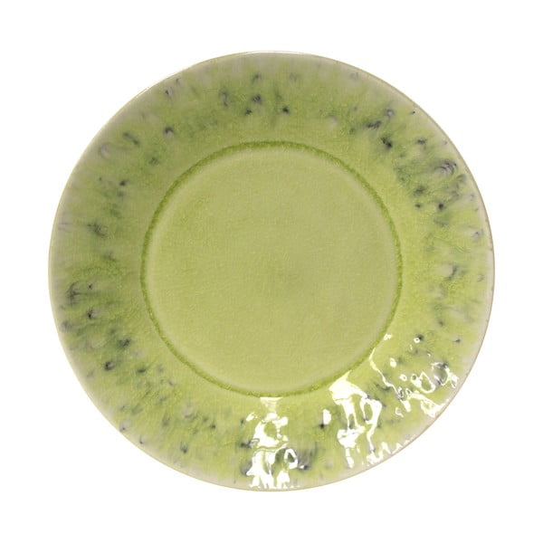 Madeira zöld kerámia tányér, ⌀ 21 cm - Ego Dekor