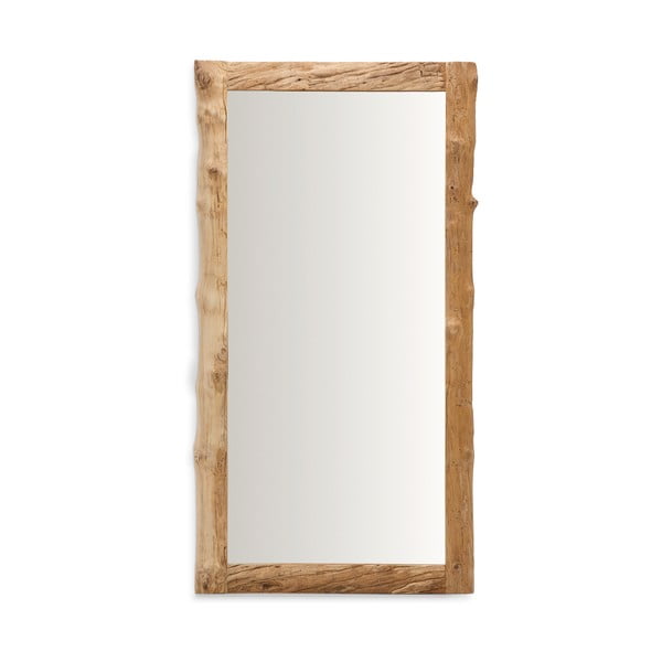 Fali tükör tömörfa kerettel 105x200 cm Ibro – Kave Home