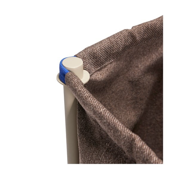 Bézs textil szennyeskosár Pod – Hübsch-image-4