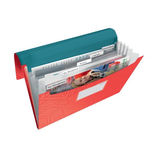 Piros rekeszes mappa - Leitz-image-1