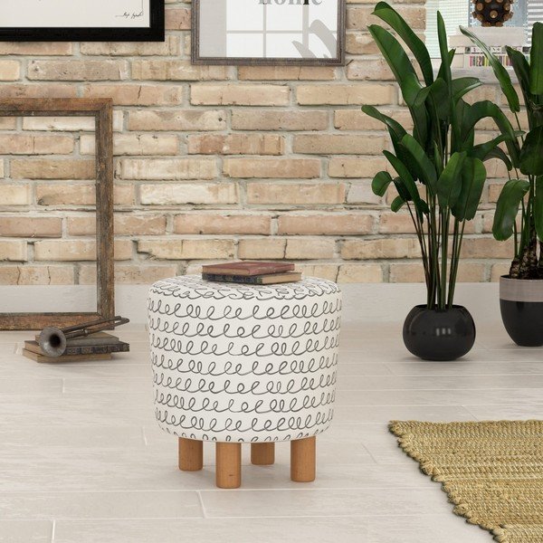 Cono Sway ülőke fa lábakkal, ⌀ 41 cm-image-1