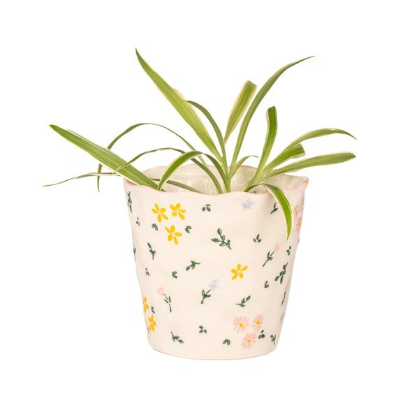 Kőedény kaspó ø 11 cm Ditsy Floral – Sass & Belle-image-3