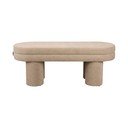 Bézs buklé pad Fern – Dutchbone