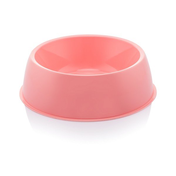 Rózsaszín kutyatál, ø 21,5 cm - Petpetite