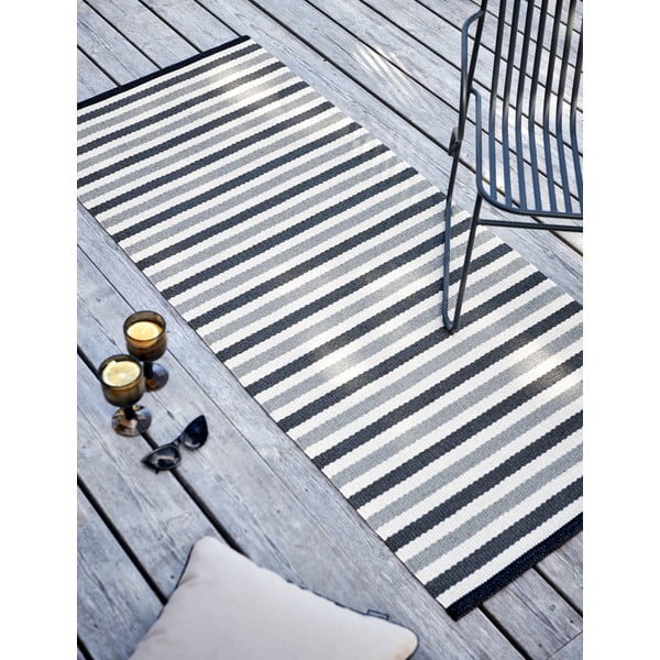 Szürke-bézs kültéri-beltéri futószőnyeg 85x200 cm Teo Warm Grey – Pappelina-image-3