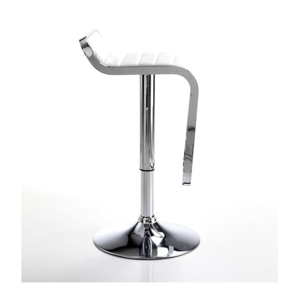 Fehér-ezüstszínű bárszék 67 cm Snappy – Tomasucci-image-2