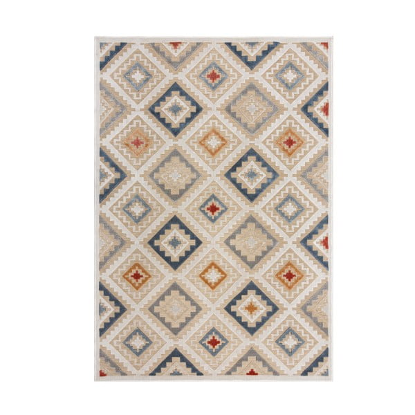 Krémszínű kültéri-beltéri szőnyeg 200x290 cm Zion Natural – Flair Rugs