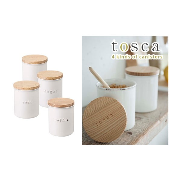 Élelmiszertartó kerámia doboz Tosca – YAMAZAKI-image-3