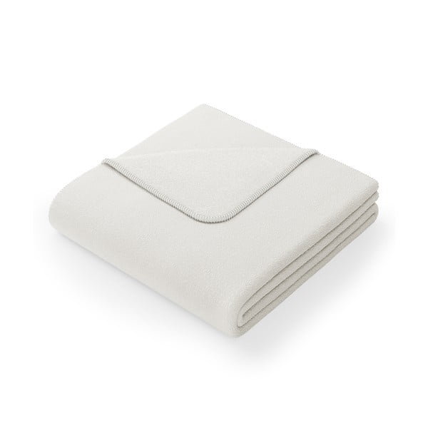 Virkkuu fehér pamutkeverék takaró, 150 x 200 cm - AmeliaHome