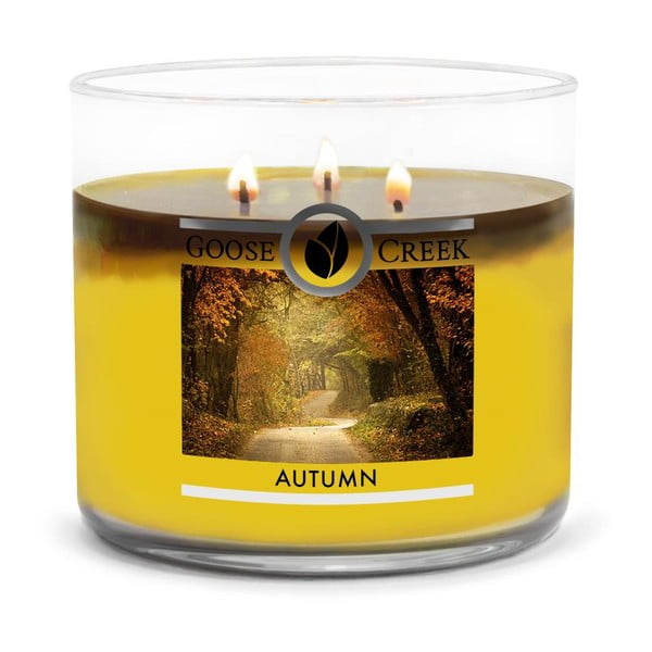 Autumn illatgyertya üvegben, égési idő 35 óra - Goose Creek
