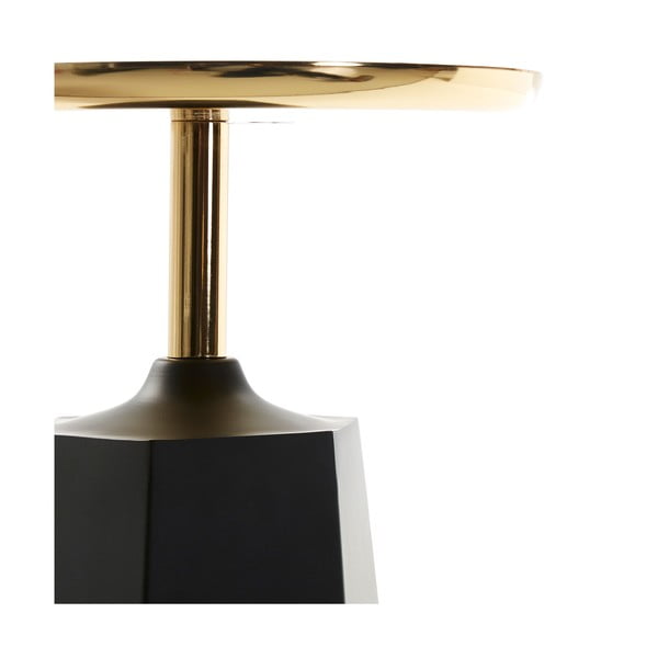 Fekete tárolóasztal, ø 37 cm - Kave Home-image-3