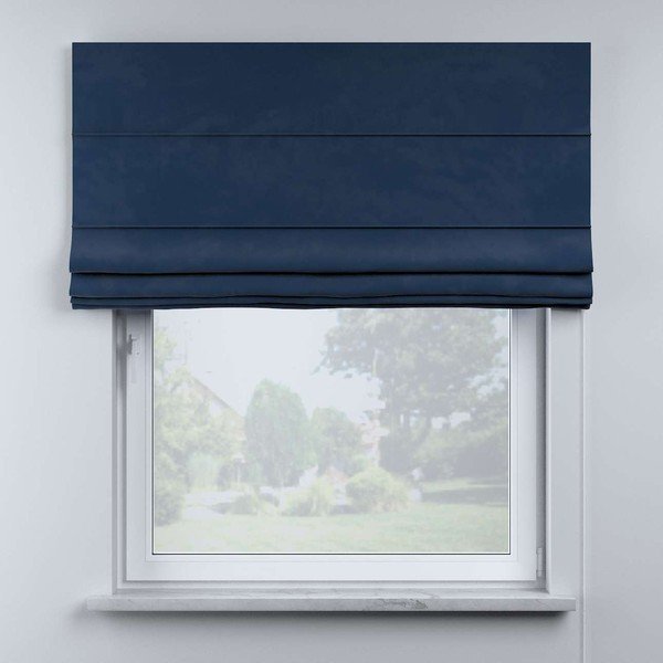 Kék római roló 170x130 cm Posh Velvet - Yellow Tipi-image-1