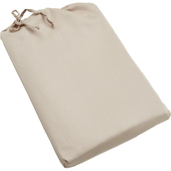 Bézs pamut-szatén ágyneműhuzat 200x135 cm Comfort - Westwing Collection-image-3