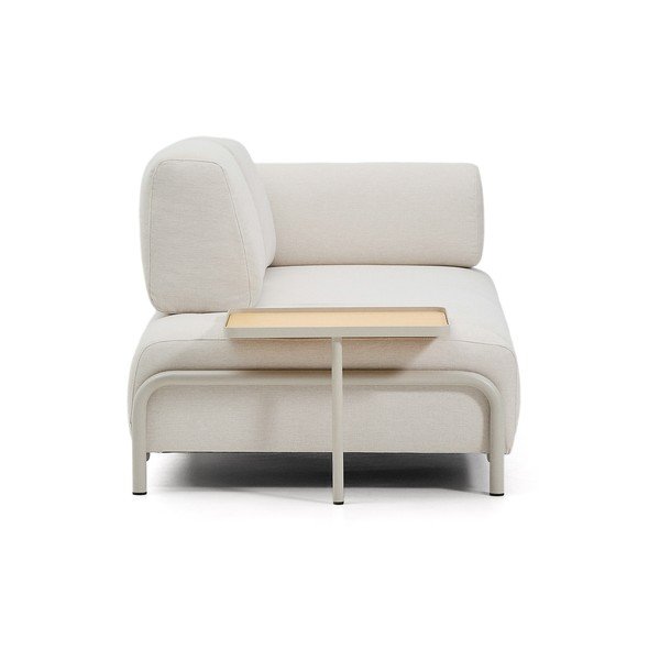 Bézs zsenília moduláris kanapé 220 cm Compo – Kave Home-image-3