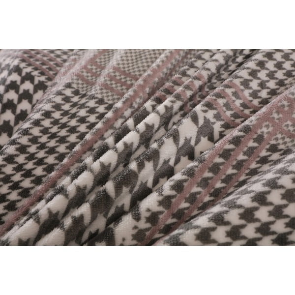 Szürke egyszemélyes mikroplüss ágyneműhuzat 140x200 cm – My House-image-2