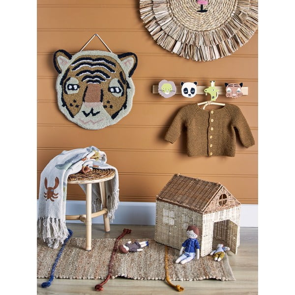 Gyerek fali fogas borovi fenyőből Sade - Bloomingville Mini-image-1