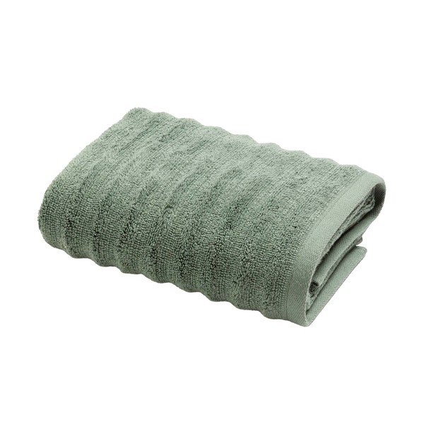 Zöld frottír pamut törölköző 50x90 cm Maya – douceur d'intérieur