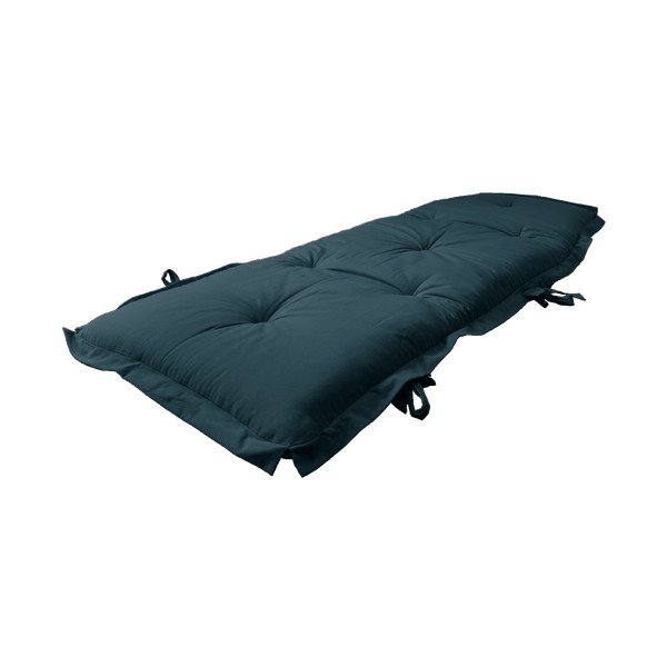 Sit & Sleep Petrol Blue variálható kék futon, 80 x 200 cm - Karup Design-image-1