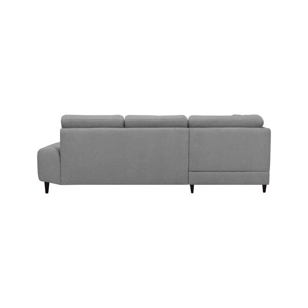 Beta világosszürke jobb oldali kinyitható sarokkanapé, tárolóhellyel - Windsor & Co Sofas-image-2