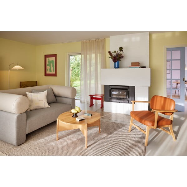 Zöld-barna üveg gyümölcstartó tál ø 25 cm Bonbon – Hübsch-image-3