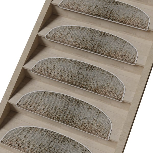 Lépcsőszőnyeg szett 16 db-os 20x65 cm Horizon – Vitaus-image-1