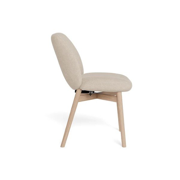 Bézs kárpitozott étkezőszék szett 2 db-os Joy – Actona-image-3