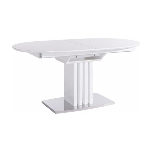 Canasta magasfényű fehér asztal - Støraa
