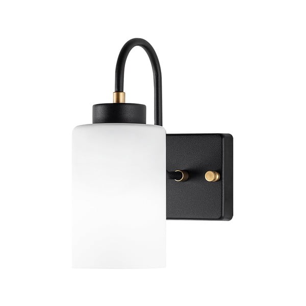 Fekete-fehér fali lámpa ø 10 cm Duzsuz – Opviq lights
