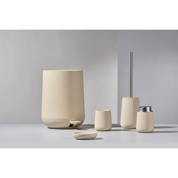 Nova bézs porcelán fogkefetartó pohár - Zone-image-1