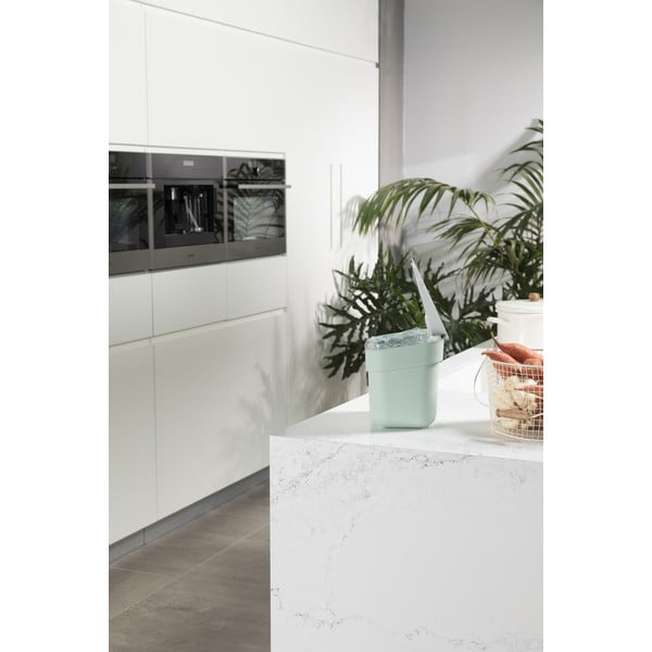 Sötétszürke komposztálható hulladék gyűjtő 5 l Ready To Collect – Curver-image-1