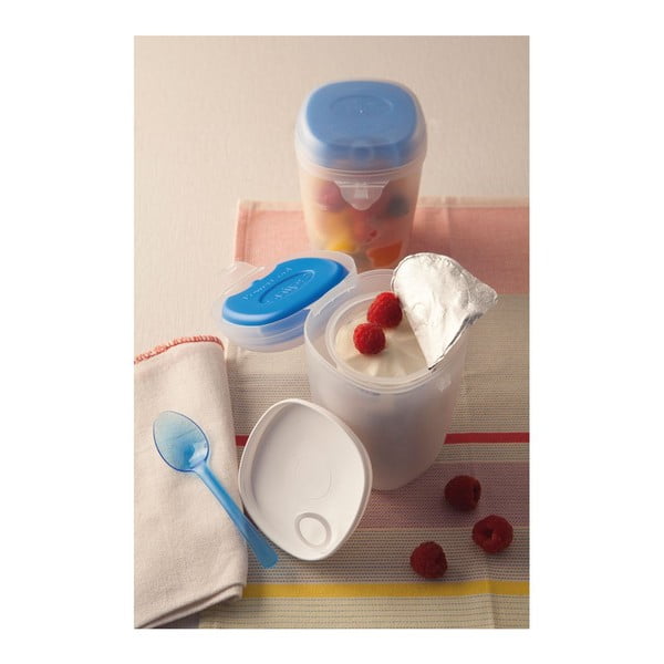 Joghurt tartó kiskanállal, 500 ml - Snips-image-3