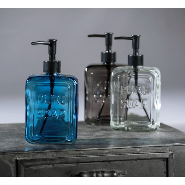 Pure Soap szürke üveg szappanadagoló - Wenko-image-3