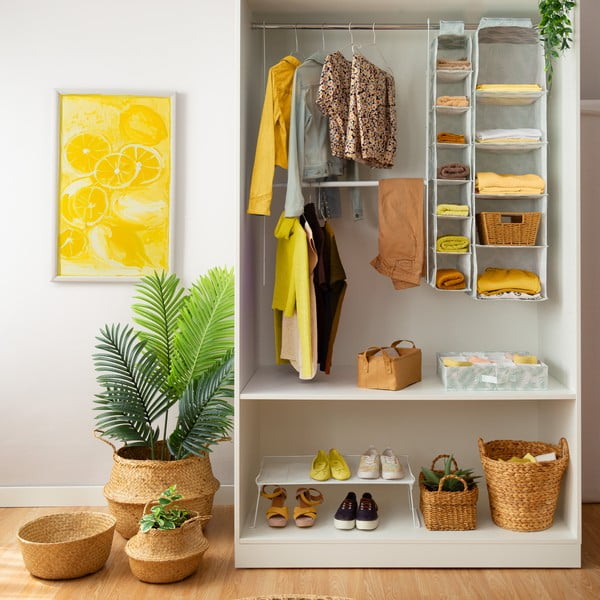 Világos tengerifű tárolókosár, ⌀ 35 cm - Compactor-image-1