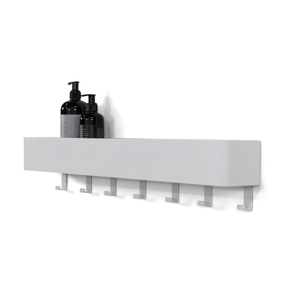 Fehér fali acél fürdőszobai polc Multi – Spinder Design-image-2