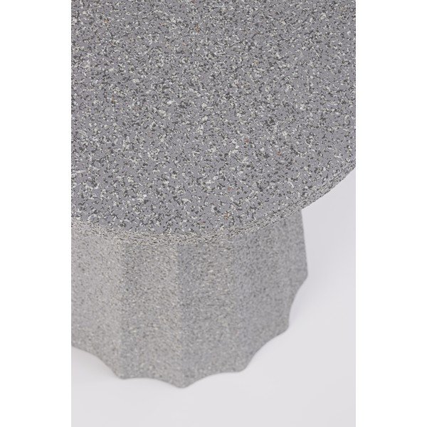 Szürke acél kerek dohányzóasztal ø 30 cm Adelya – Yes Everyday-image-2