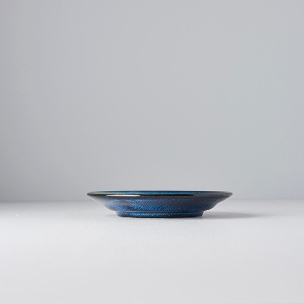 Indigo kék kerámia tányér, ø 17 cm - MIJ-image-1