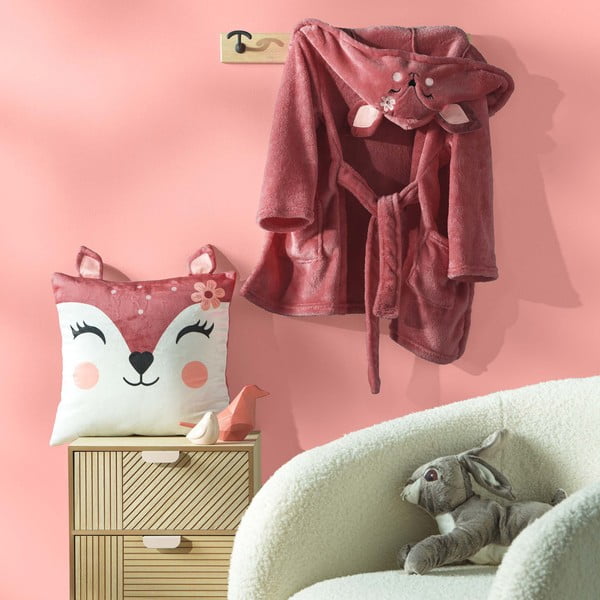 Bársony gyerek párna 40x40 cm Bichette – douceur d'intérieur-image-1