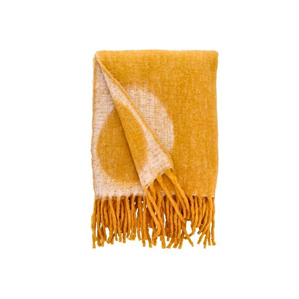 Sárga ágytakaró egyszemélyes ágyra 130x200 cm Styles – Villa Collection-image-1