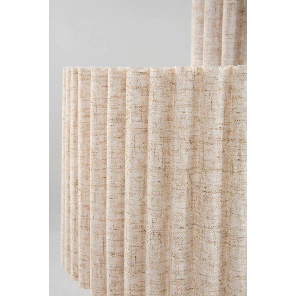Bézs len függőlámpa ø 40 cm Alina – Jotex-image-4